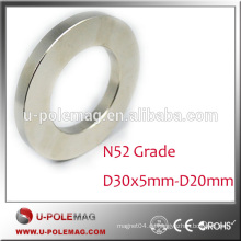 N52 Gute Qualität dauerhaften Ring D30x5-D20mm Magnet für Lautsprecher